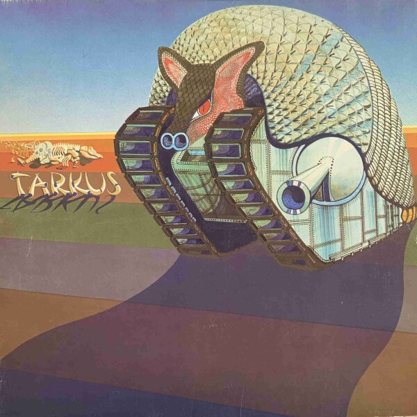 Emerson, Lake & Palmer - Tarkus [LP] | Manticore - 87 225 XOT | Germany, 1974 | EX/VG