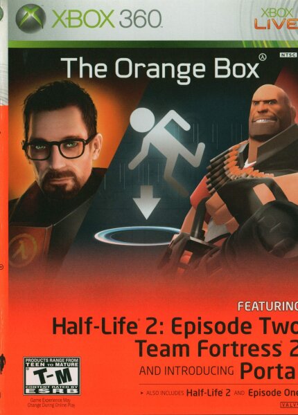The Orange Box (US-Version, NTSC) [Microsoft Xbox 360]