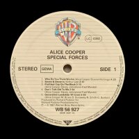 Alice Cooper - Special Forces [LP] | Warner Bros. Records - WB 56 927 | Germany, 1981 | NM/VG