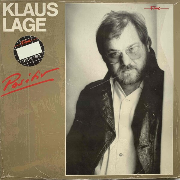 Klaus Lage - Positiv [LP] | Musikant - 1C 038 1575711 | Germany | NM/EX