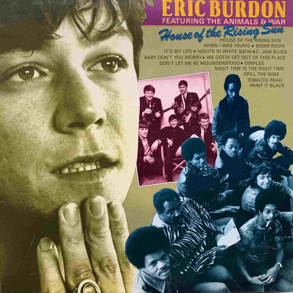Eric Burdon Featuring The Animals & War - House Of The Rising Sun [LP] | Yesterdays Gold - 15705 | Portugal, 1987 | EX/VG