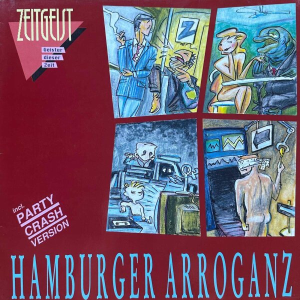 Hamburger Arroganz - Zeitgeist (Geister Dieser Zeit) [12 Maxi] | Mercury - 888 903-1 | HipHop | NM/EX
