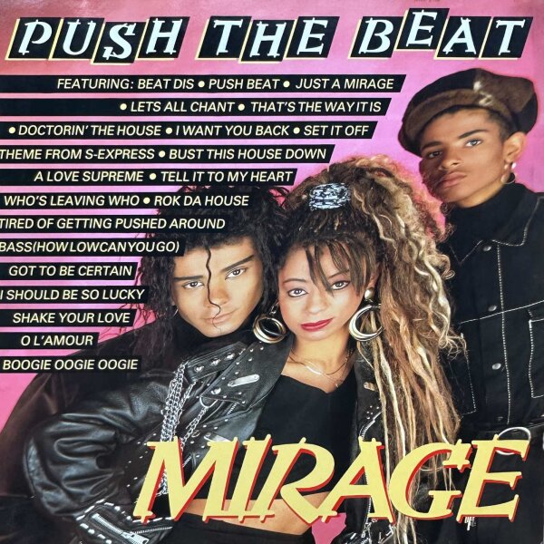 Mirage - Push The Beat [LP] | BCM Records - 12-2138-40 | EX/VG