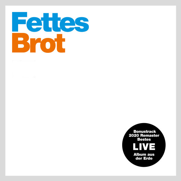 Fettes Brot - Fettes / Brot (Live) [Vinyl LP] | Fettes Brott Schallplatten | Germany, 2023 | NEU