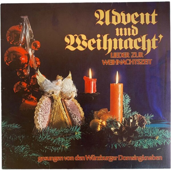 Würzburger Domsingknaben - Advent und Weihnachtslieder [LP] | Universum Records - 2839215 | Germany | NM/EX
