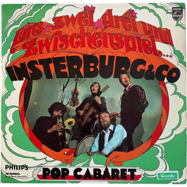Insterburg & Co - Eins-Zwei-Drei Und Zwischenspiel... Ein Pop Cabaret [LP] | Philips - 844 343 | Germany | VG/VG+