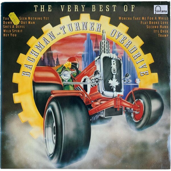 Bachman-Turner Overdrive - The Very Best Of Bachman-Turner Overdrive [LP] | Fontana - 6436 709 | Germany | EX/EX