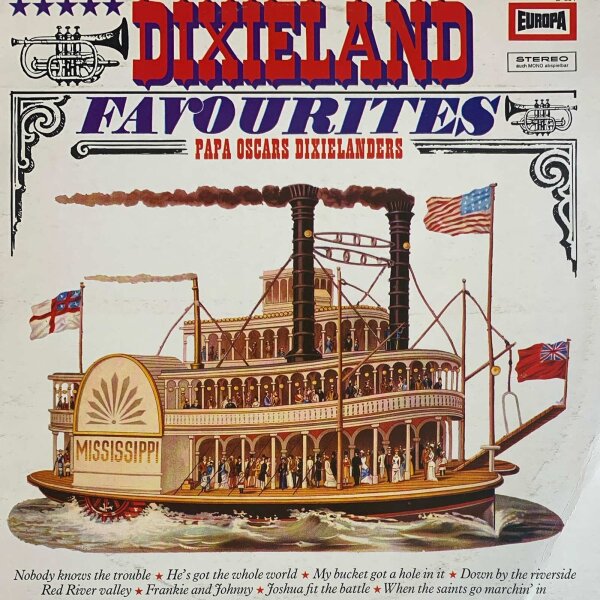 Papa Oscars Dixielanders - Dixieland Favourites [LP] | Europa  - E 354 | VG/VG