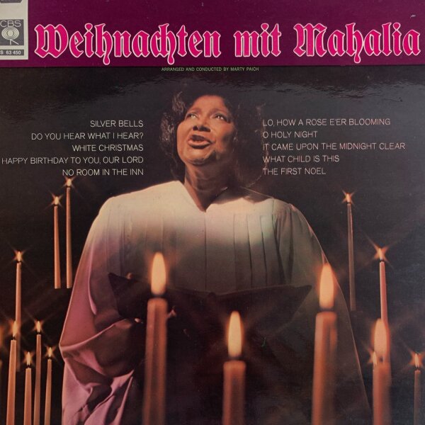 Mahalia Jackson - Weihnachten Mit Mahalia [LP] | CBS - S 63 450 | Germany | EX/VG+
