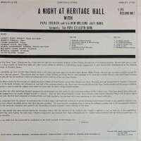 "Papa" French And His New Orleans Jazz Band  -...