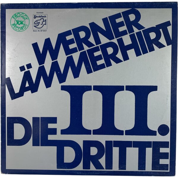 Werner Lämmerhirt - Die Dritte [LP] | Stockfisch Records - SF 5007 | Germany, 1977 | NM/VG
