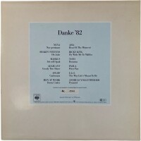 Various - Danke 82 [LP] | CBS - 1982 | Germany, 1982 | NM/VG