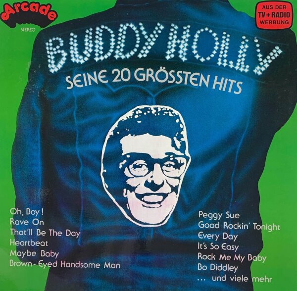 Buddy Holly - Seine 20 Grössten Hits [LP] | Arcade - ADE G 32 | Germany, 1977 | EX/VG