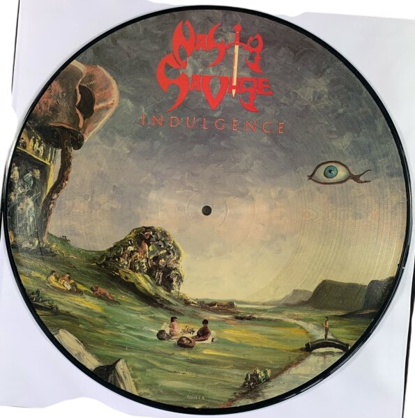 Nasty Savage - Indulgence [LP] | Metal Blade Records - 72213-1 | US, 1987 | NM/EX