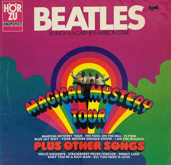 The Beatles - Magical Mystery Tour Plus Other Songs [LP] | Apple Records - SHZE 327 | Germany, 1972 | NM/EX