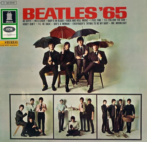The Beatles - Beatles 65 [LP] | Odeon - 1C 062-04 201 | Germany, 1970 | VG+/EX