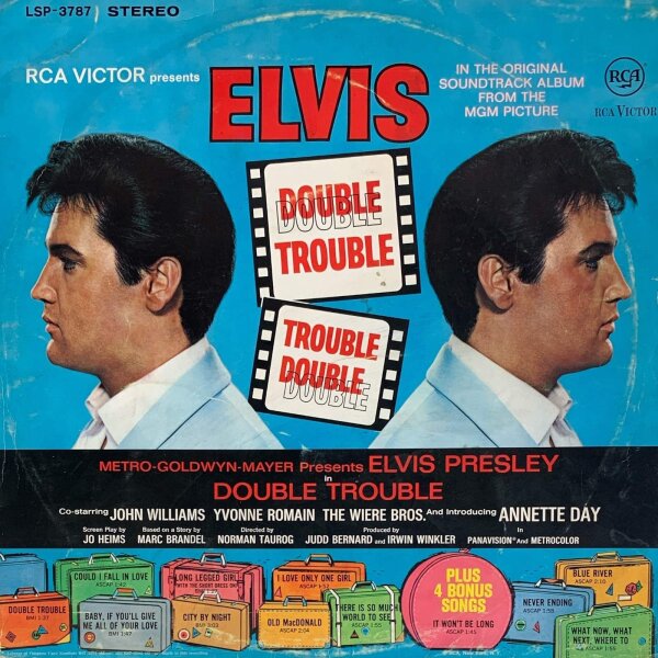 Elvis - Double Trouble [LP] | RCA Victor - LSP-3787 | Germany, 1967 | VG-/VG-
