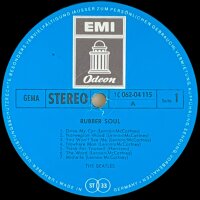 The Beatles - Rubber Soul [LP] | Odeon - 1C 062-04 115 |...