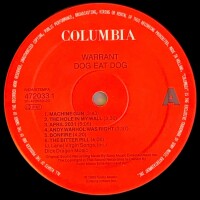 Warrant - Dog Eat Dog [LP] | Columbia - COL 472033 1 | Europe, 1992 | EX/EX