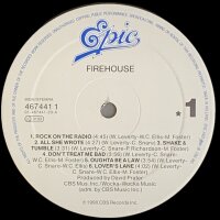 FireHouse - Same [LP] | Epic - 01-4674411-20 | Netherlands, 1990 | NM/NM