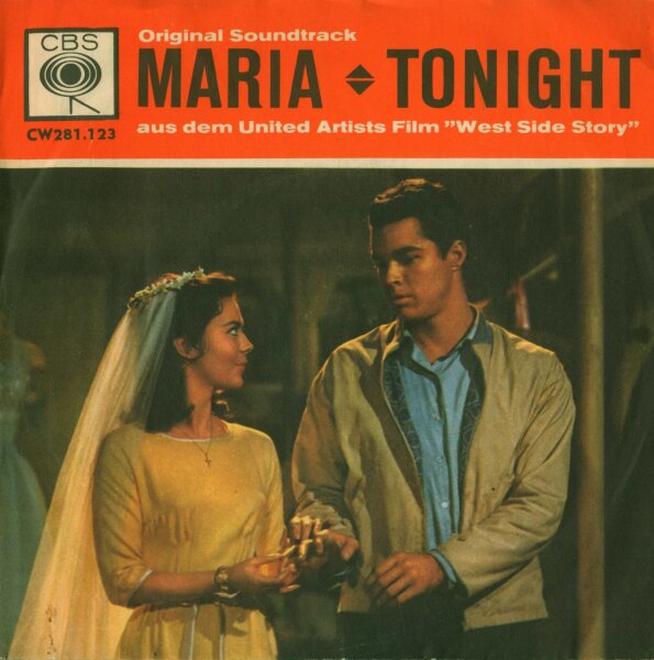 Richard Beymer - Maria / Tonight [7 Vinyl Single] | CBS | VG+/VG+