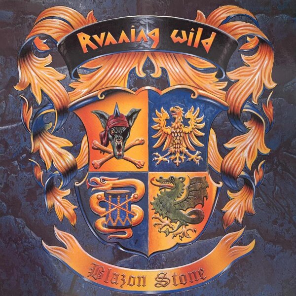 Running Wild - Blazon Stone [LP] | Noise International - N 0171-1 | Germany, 1991 | NM/NM