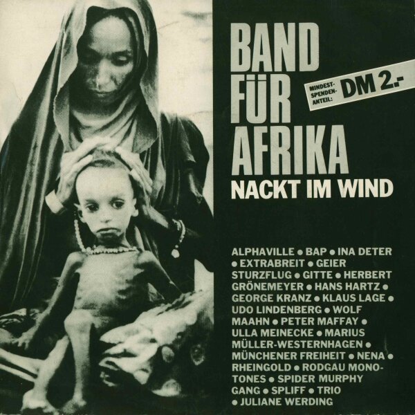 Band für Afrika - Nackt im Wind [7 Vinyl Single] | CBS | EX/VG+
