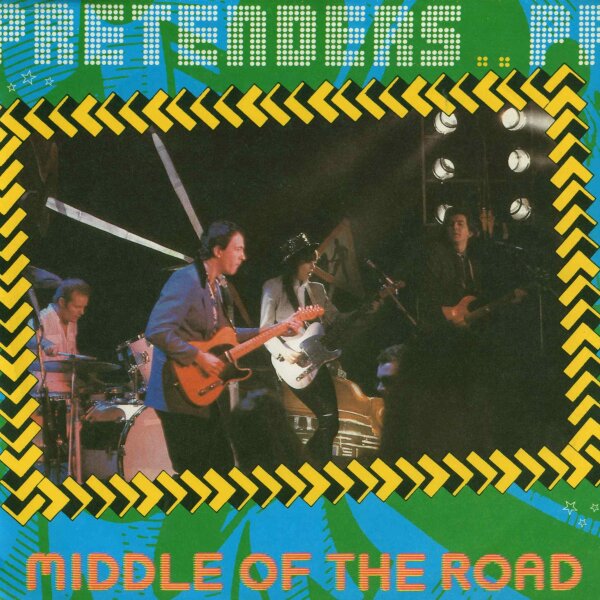 Pretenders - Middle Of The Road / Watching The Clothes [7 Vinyl Single] | WEA | Germany | Promo Exemplar mit Info-Beilage | EX/EX