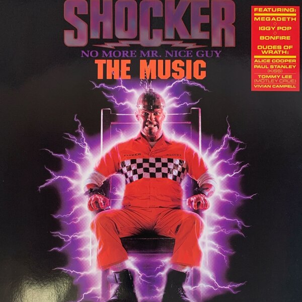 Various - Wes Cravens Shocker - No More Mr. Nice Guy (The Music) [LP] | SBK Records - 7 93233 1 | Europe, 1989 | VG/EX