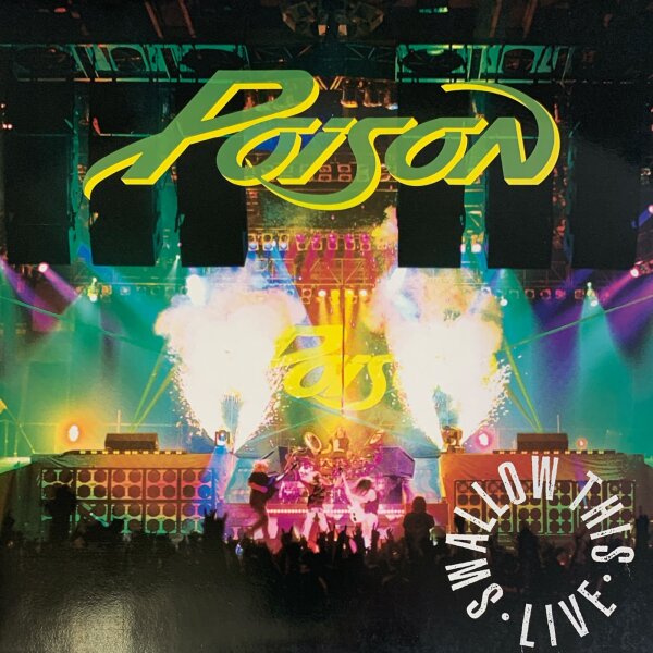 Poison - Swallow This Live [LP] | Capitol - 068 79 8038 1 | Europe, 1990s | VG+/EX