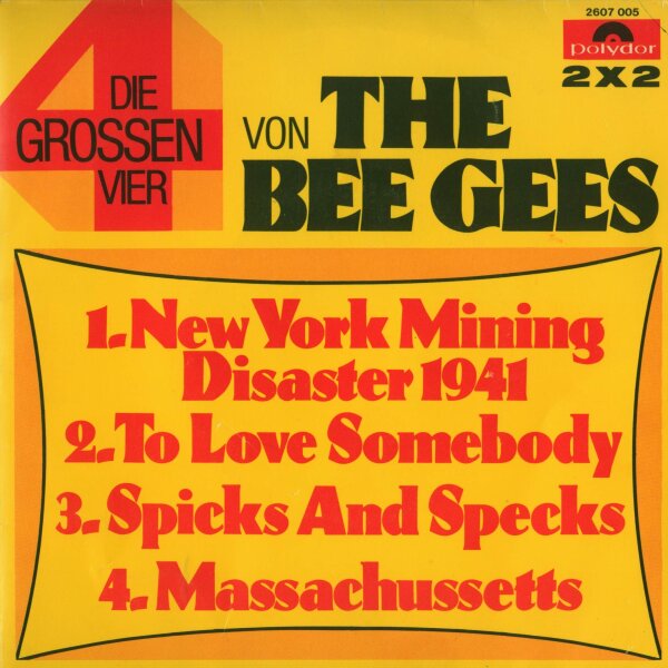 New York Mining Disaster 1941 / To Love Somebody / Spicks And Specks / Massachussetts