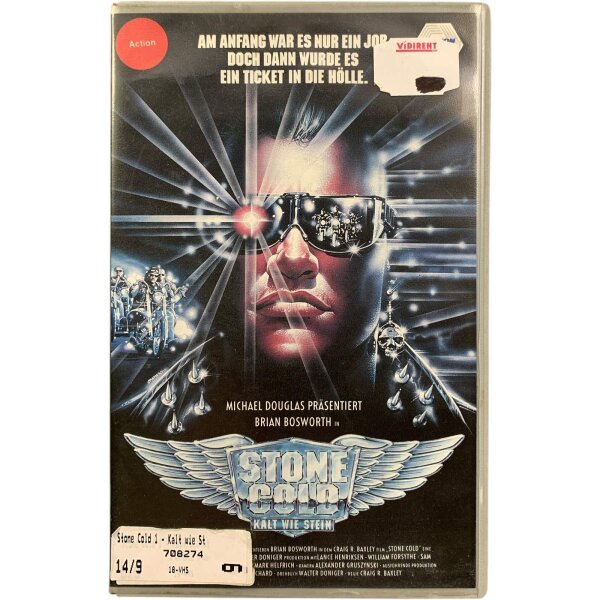 Stone Cold - Kalt wie Stein [VHS] Gebraucht - Gut