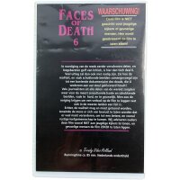 Faces Of Death 6 / Gesichter des Todes 6 [VHS] Gebraucht...