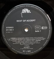 Accept - Best Of Accept [LP] | Brain - 811 994-1 | Germany, 1983 | EX/VG+
