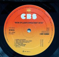 Bob Dylans - Greatest Hits [LP] | CBS - S 62 694 |...