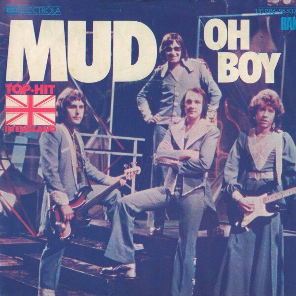 Mud - Oh Boy / Watching The Clock [7 Vinyl Single] | Elektra | VG/VG