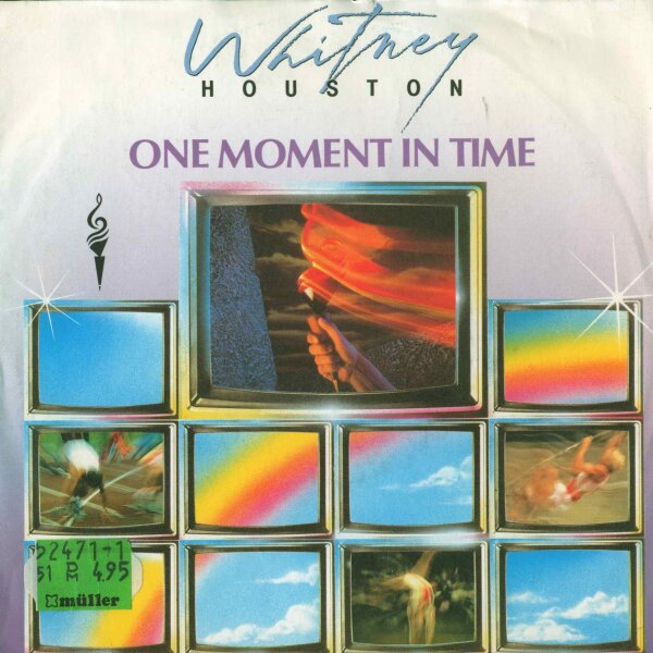 Whitney Houston - One Moment I Time / Olympic Joy (Instrumental) [7 Vinyl Single] | BMG | EX/EX