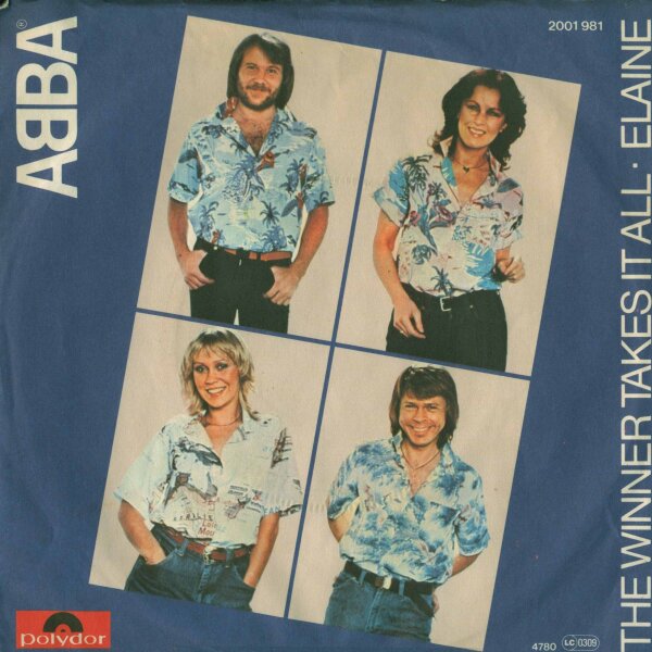Abba - The Winner Takes It All / Elaine [7 Vinyl Single] | Polydor | VG/VG