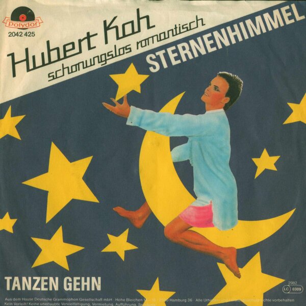 Hubert Kah - Sternenhimmel [7 Vinyl Single] | Polydor | Germany, 1982 | VG/VG+