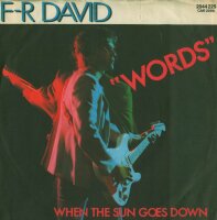 F-R David - Words / When The Sun Goes Down [7 Vinyl...