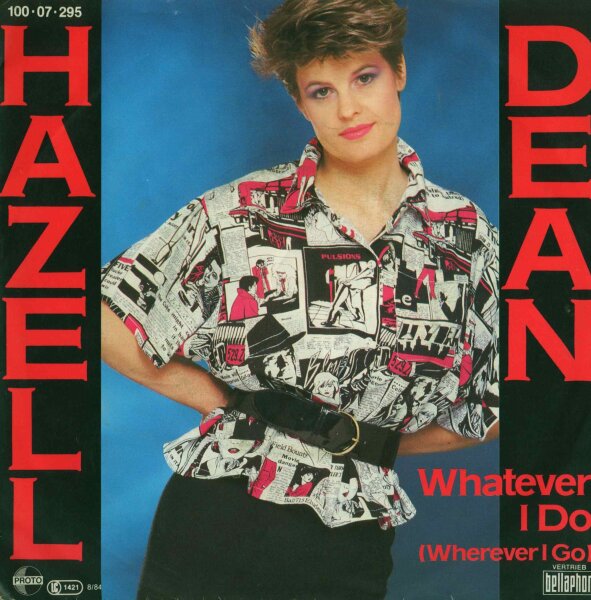 Hazell Dean - Whatever I Do / Young Boy In The City [7 Vinyl Single] | Bellaphon | VG+/VG