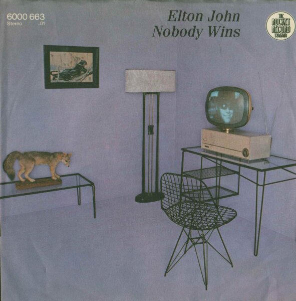 Elton John - Nobody Wins / Fools In Fashion [7 Vinyl Single] | The Rocket Record Company | VG+/VG+
