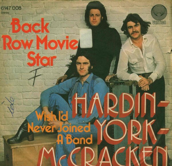 Back Row Movie Star / Wish Id Never Joined A Band