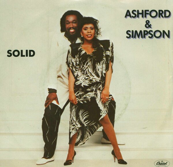 Ashford & Simpson - Solid (Vocal + Dub Version) [7 Vinyl Single] | Capitol | Europe, 1985 | Mit original Innenhlle | NM/EX