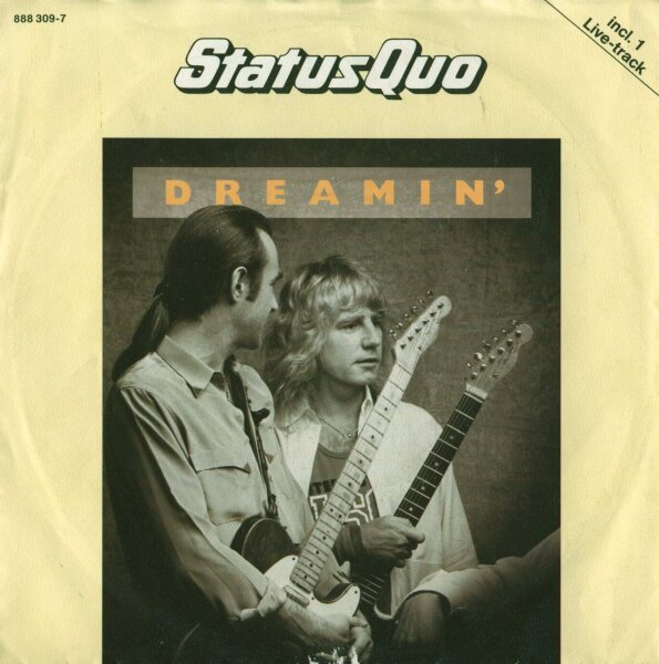 Status Quo - Dreamin / Rockin All Over The World (Live) [7 Vinyl Single] | Vertigo | EX/VG