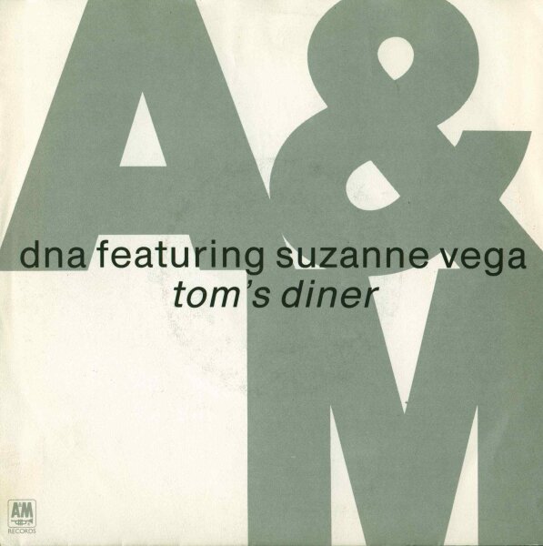 Suzanne Vega, DNA - Toms Diner [7 Vinyl Single] | AM Records | EX/EX