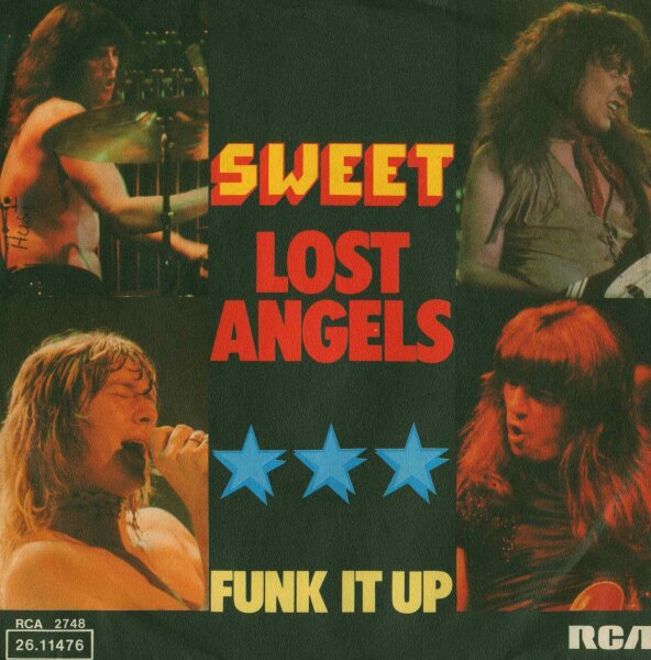 Sweet - Lost Angels / Funk It Up [7 Vinyl Single] | RCA | EX/VG+