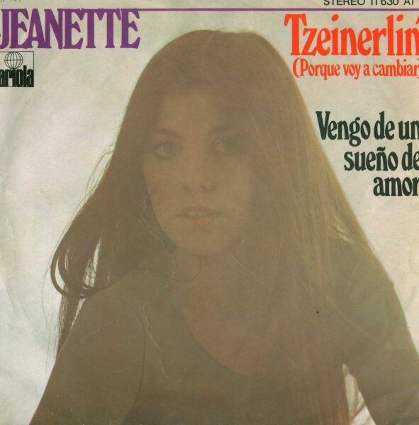 Jeanette - Tzeinerlin / Vango De Un Sueno De Amor [7 Vinyl Single] | Ariola | VG/VG