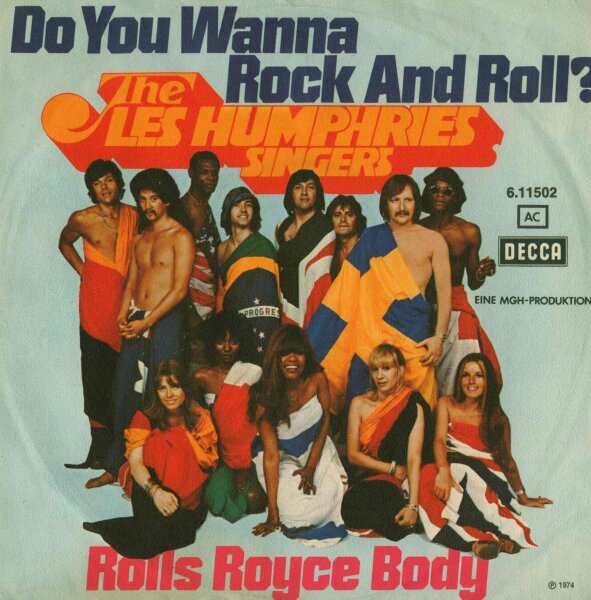The Les Humphries Singers - Do You Wanna Rock And Roll? / Rolls Royce Body [7 Vinyl Single] | Decca | VG/VG