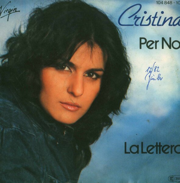 Cristina - Per Noi / La Lettera [7 Vinyl Single] | Virgin | VG/VG